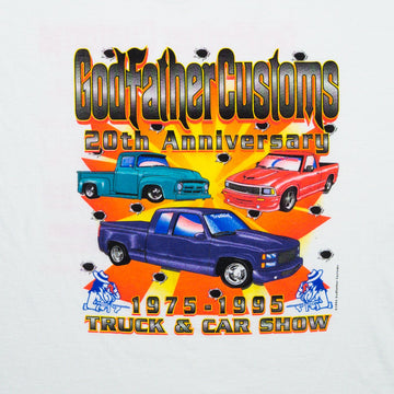 Vintage '95 God Father Customs Tee (L) | Rebalance Vintage.