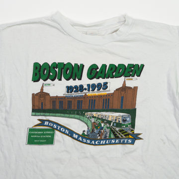 Vintage '95 Boston Gardens Tee (M) | Rebalance Vintage.