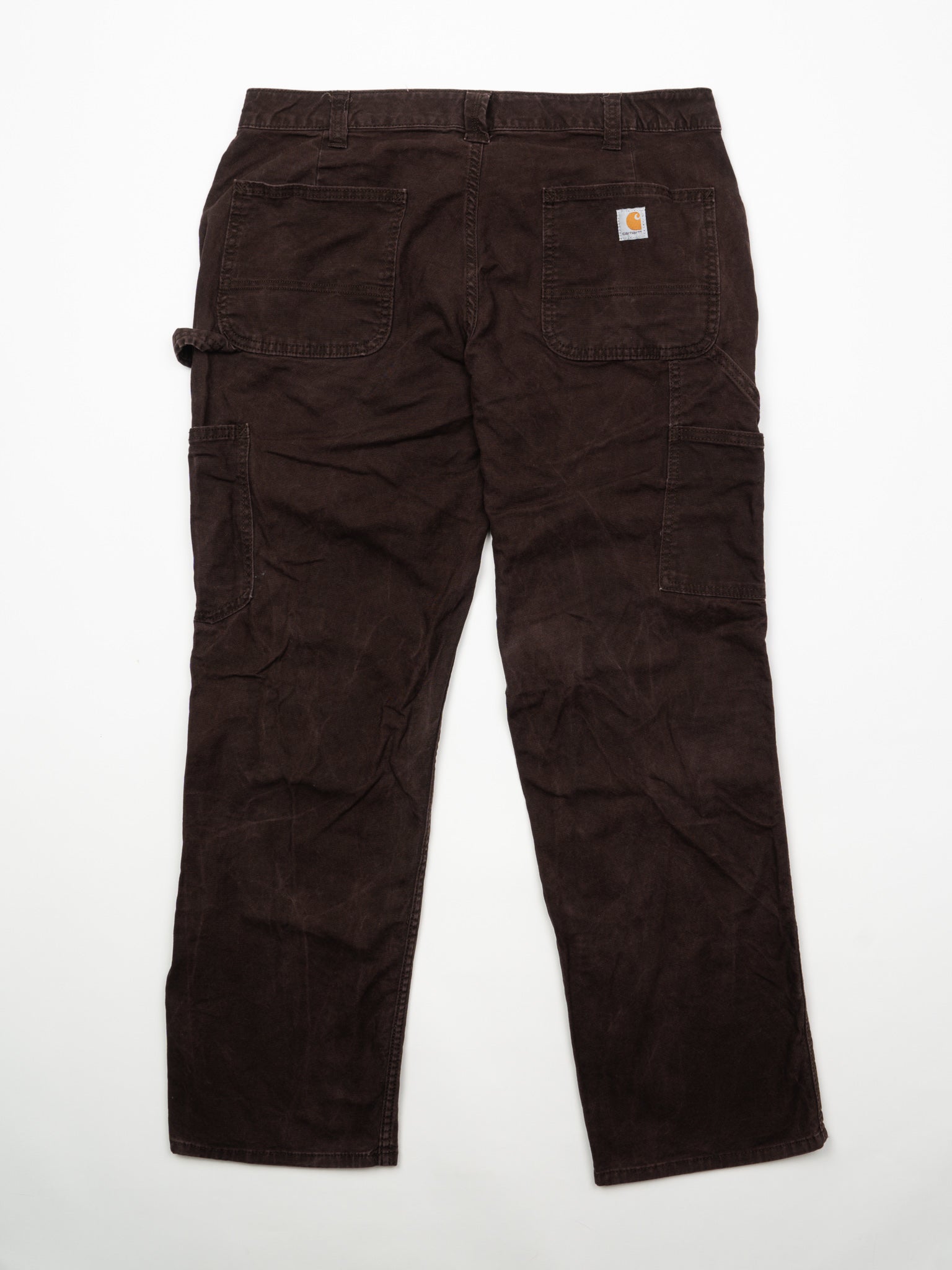Vintage Chocolate Brown Carhartt Cargo Pants (36 x 29)