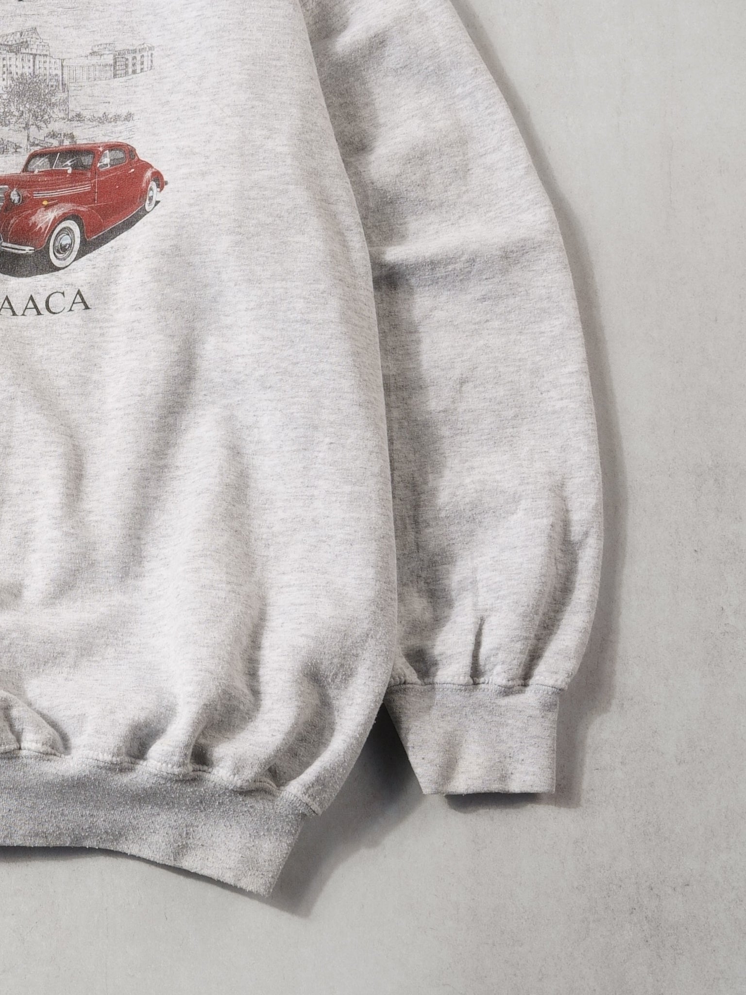 Vintage 90s Grey Central Division Spring Car Meet Crewneck (XL)