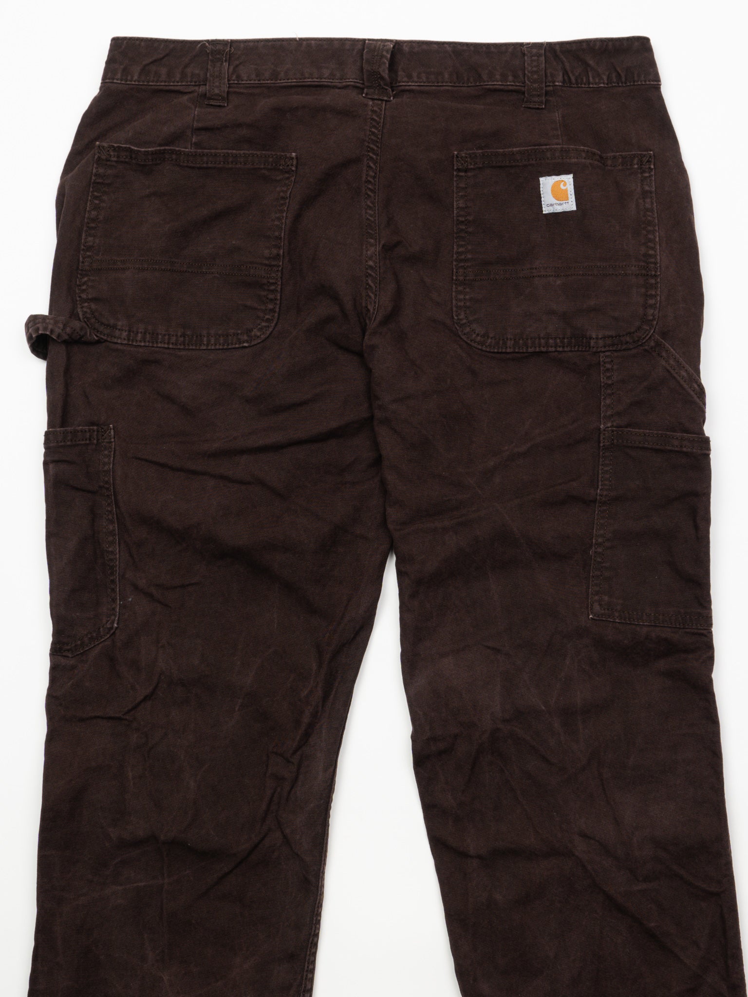 Vintage Chocolate Brown Carhartt Cargo Pants (36 x 29)