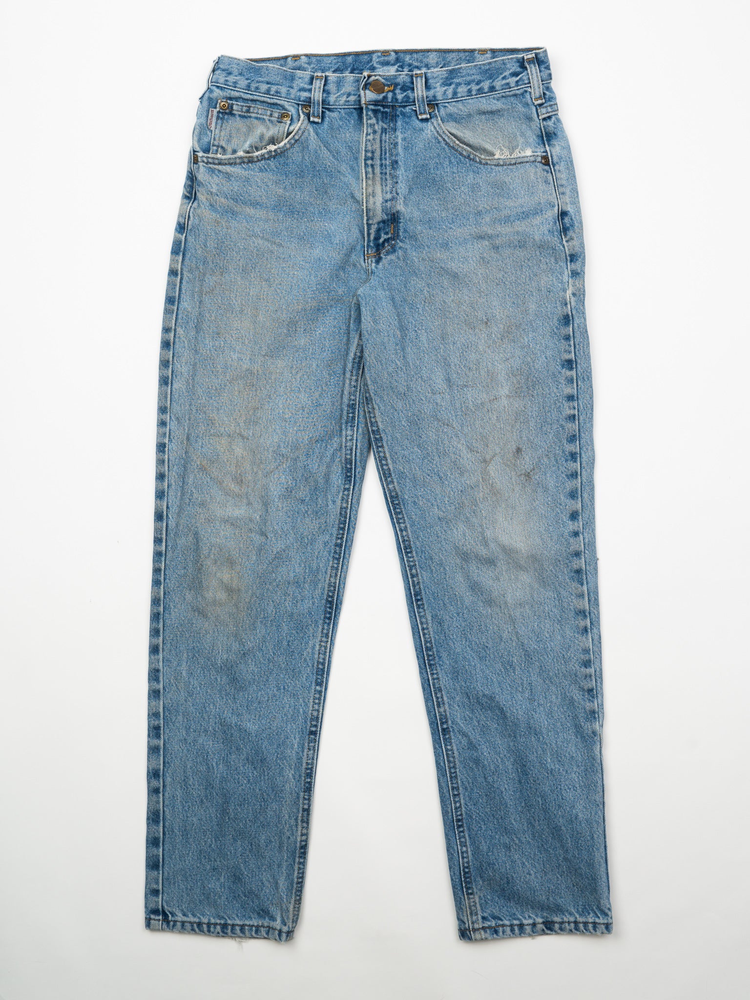 Vintage Washed Blue Carhartt Jeans (32 x 30)
