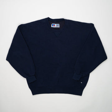 Vintage 90s Blue Russell Athletics Crewnek (L) | Rebalance Vintage.