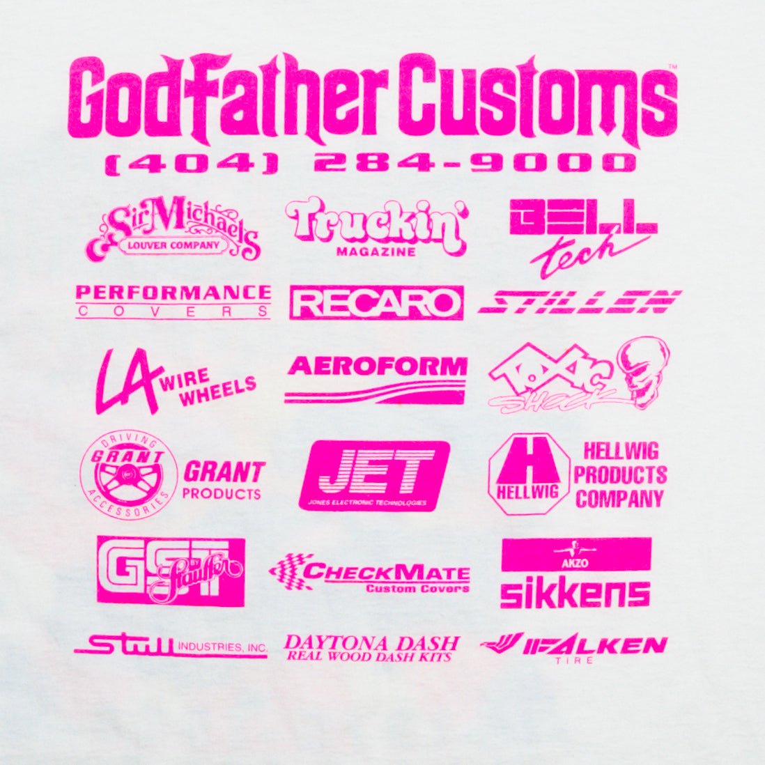 Vintage '95 God Father Customs Tee (L) | Rebalance Vintage.
