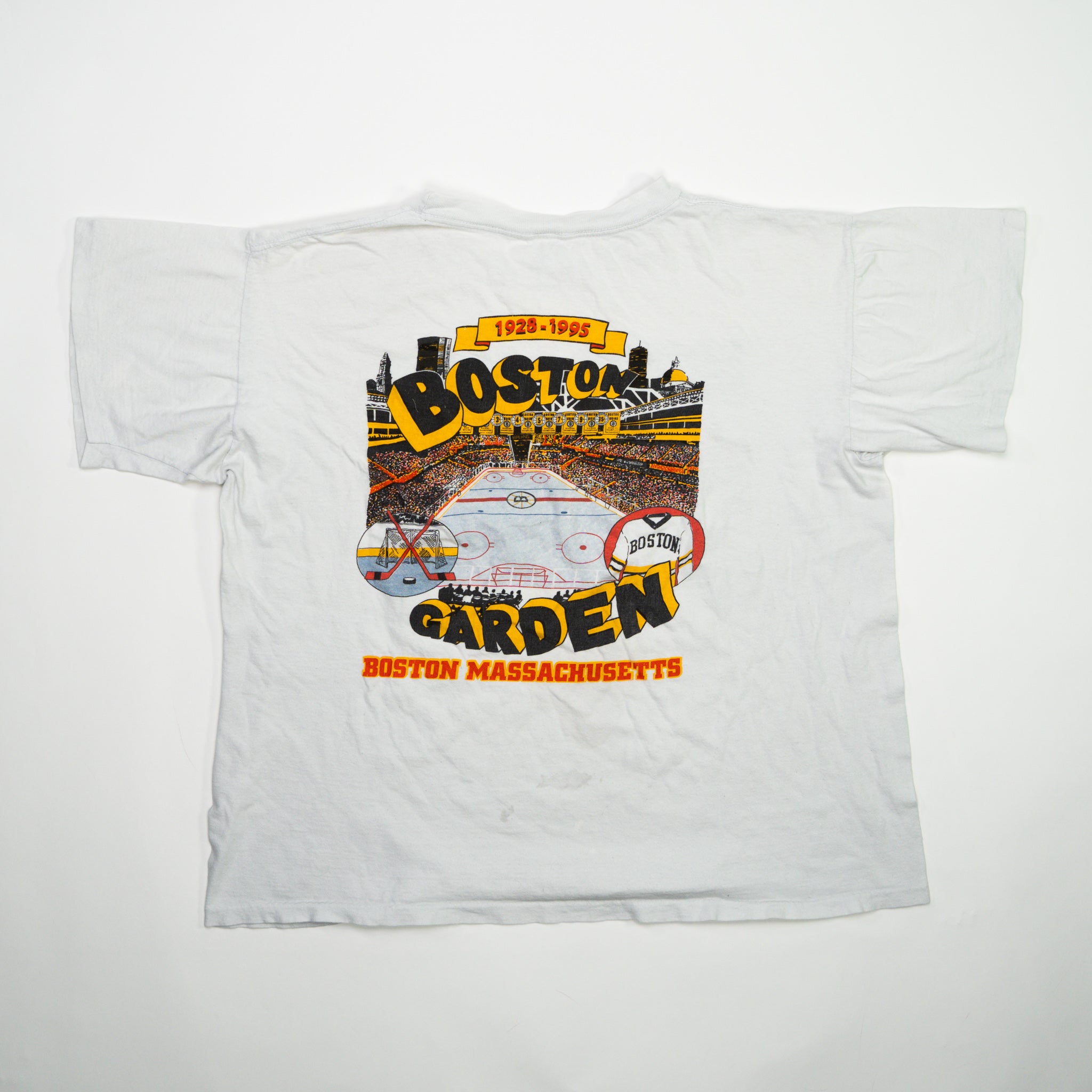 Vintage '95 Boston Gardens Tee (M) | Rebalance Vintage.