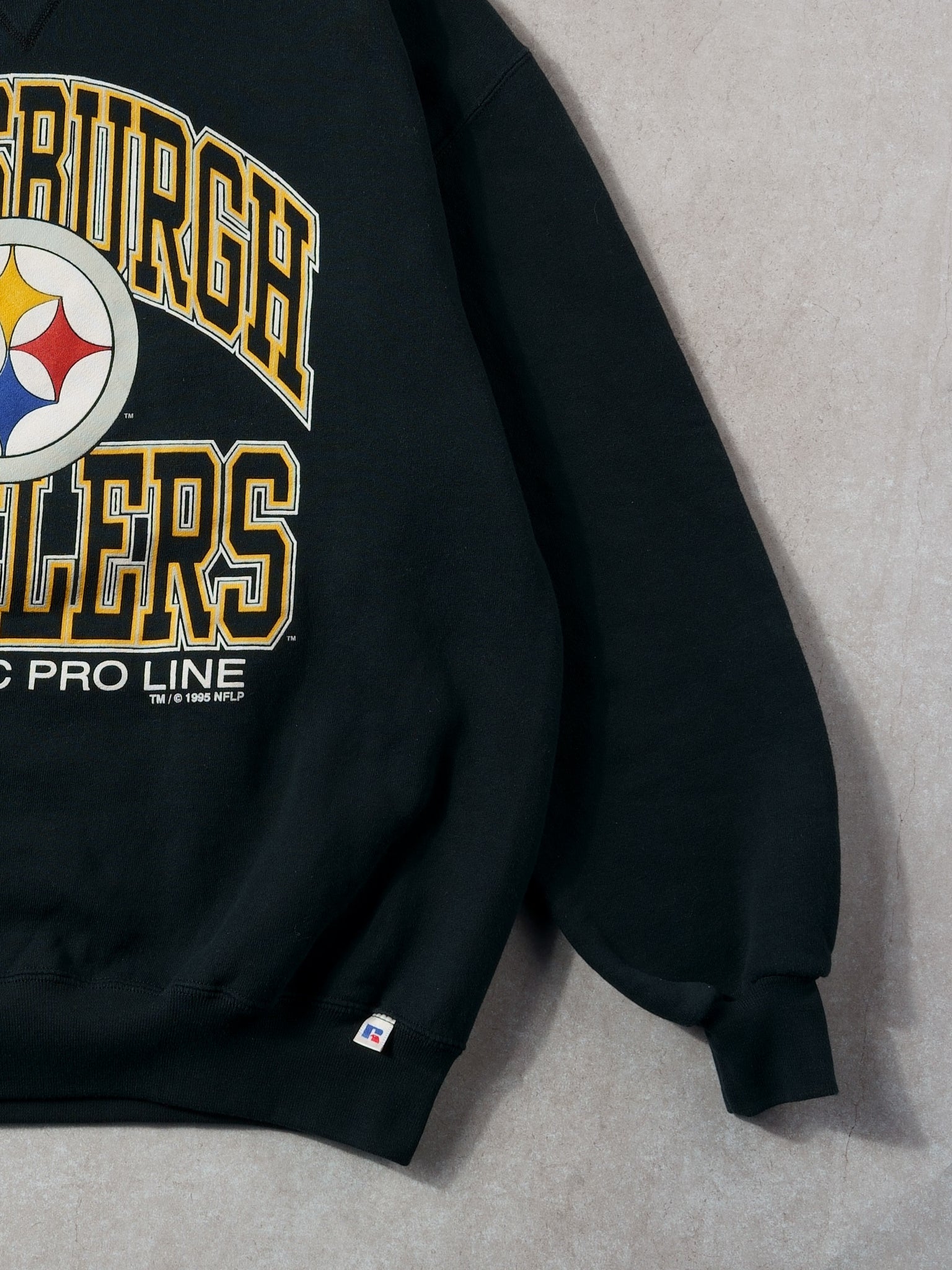 Vintage 90s Pittsburgh Steelers Pro Line Rusells Athletics Crewneck (L)