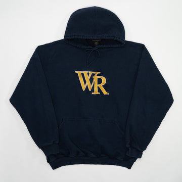 Vintage 90s Navy Blue WR Wind River Hoodie (XL) | Rebalance Vintage.