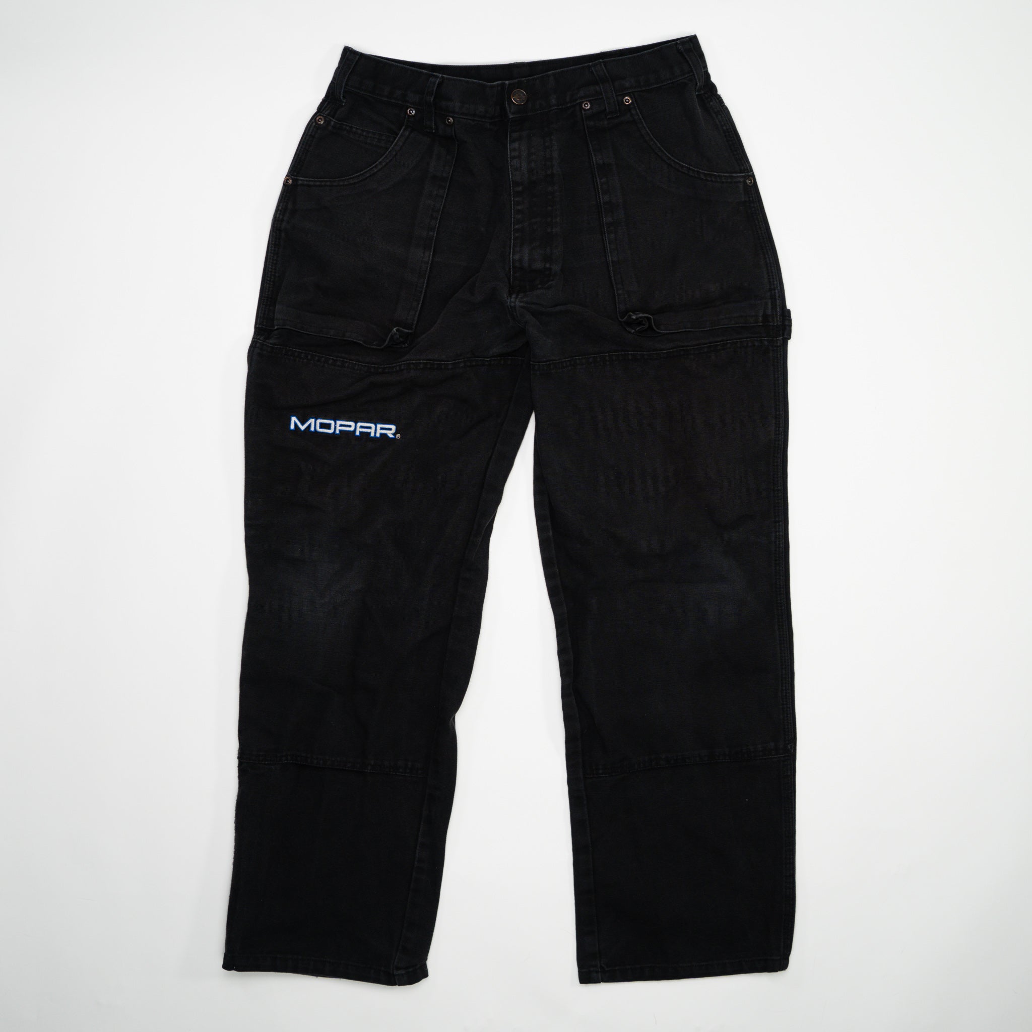 Vintage Black Dickies Mopar Cargo Pants (34 x 30) | Rebalance Vintage.