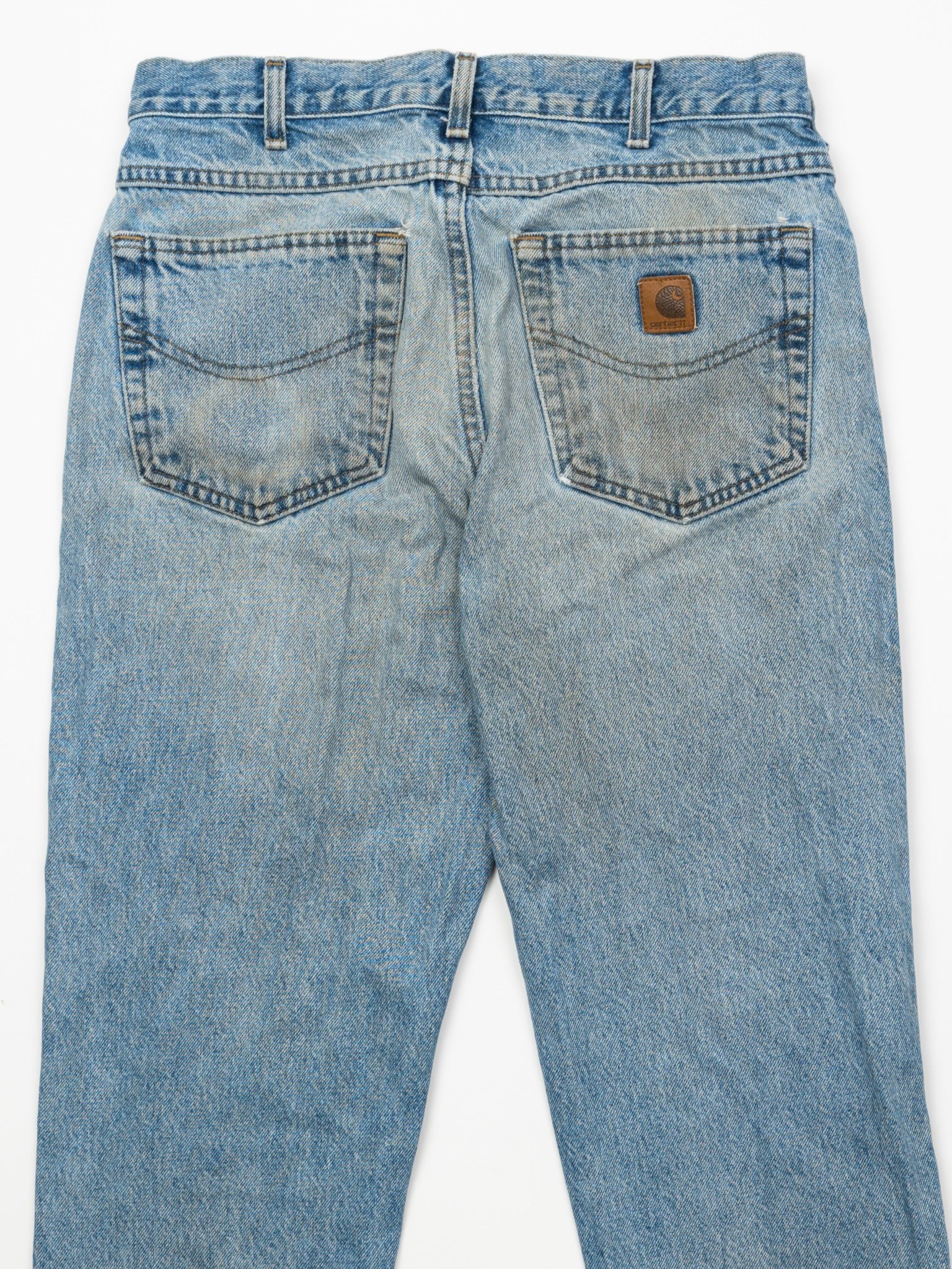 Vintage Washed Blue Carhartt Jeans (32 x 30)