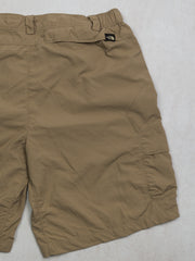 Vintage Beige North Face Windbreaker Shorts (34 x 10)