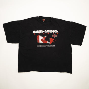 Vintage '02 Harley Davidson Northern Thunder Tee (XL/XXL) | Rebalance Vintage.