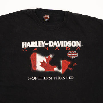 Vintage '02 Harley Davidson Northern Thunder Tee (XL/XXL) | Rebalance Vintage.