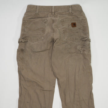 Vintage Beige Carhartt Paint Splash Cargo Pants (32 x 34) | Rebalance Vintage.