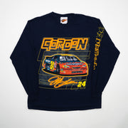 Vintage Blue Jeff Gordon NASCAR Long Sleeve