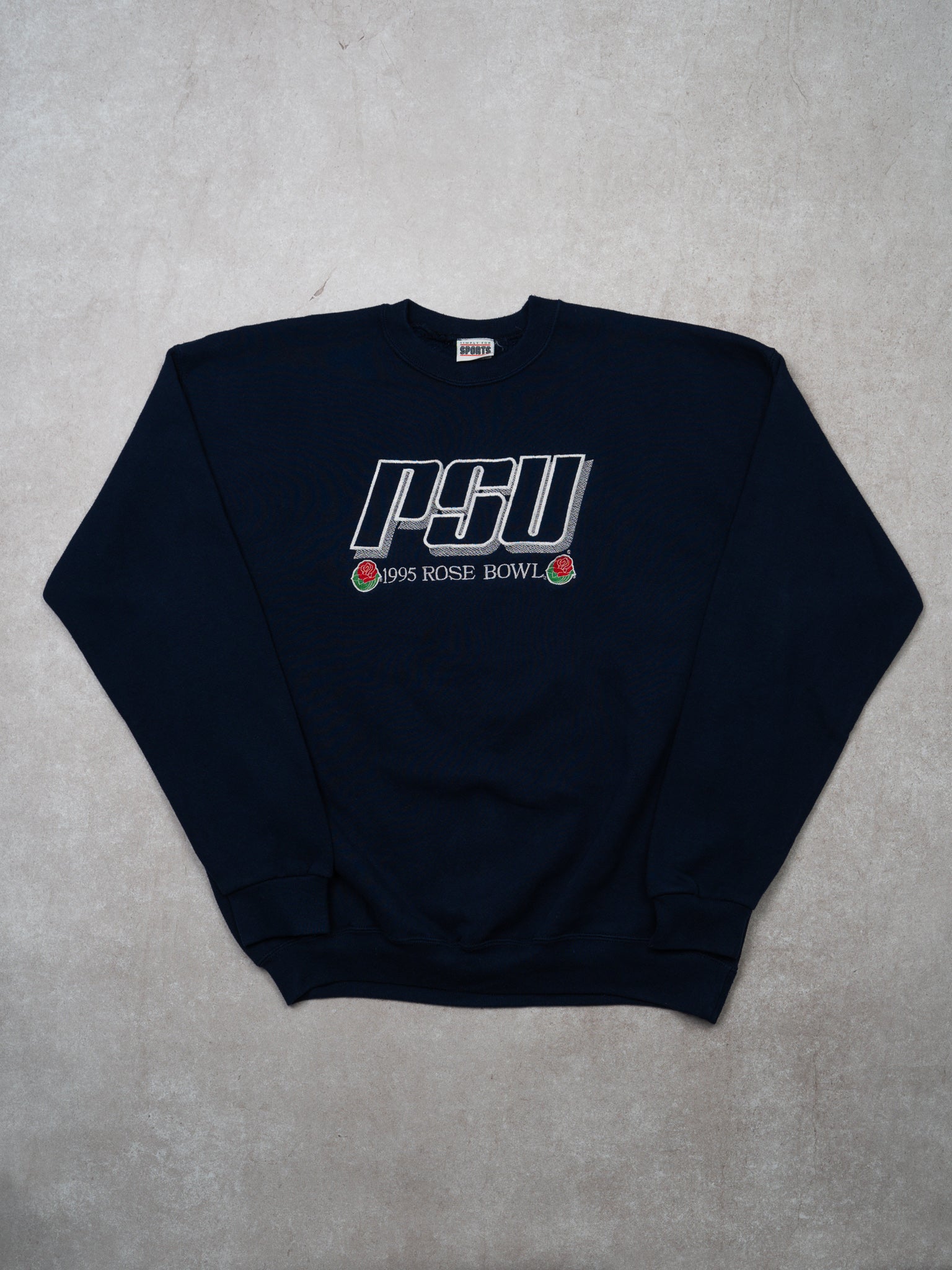 Vintage Blue '95 PSU Rose Bowl Crewneck (L)
