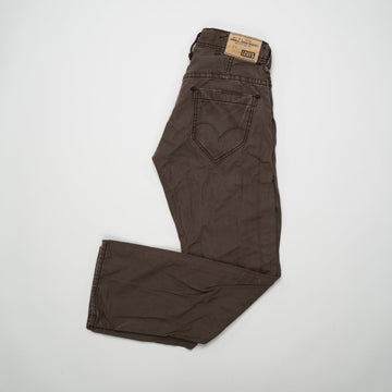 Vintage Brown Levi Straight Fit Original Jeans (30 x 32) | Rebalance Vintage.
