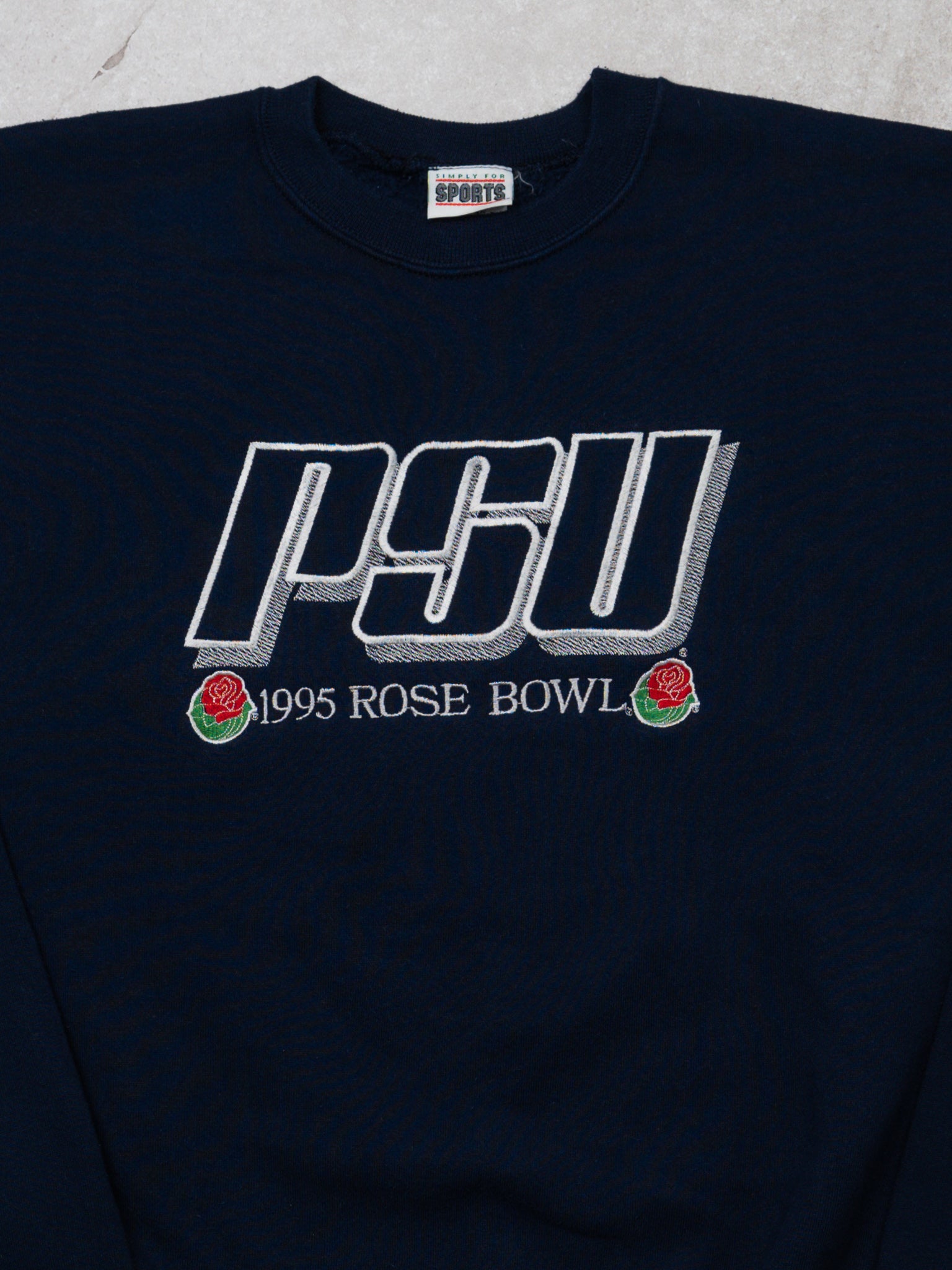 Vintage Blue '95 PSU Rose Bowl Crewneck (L)