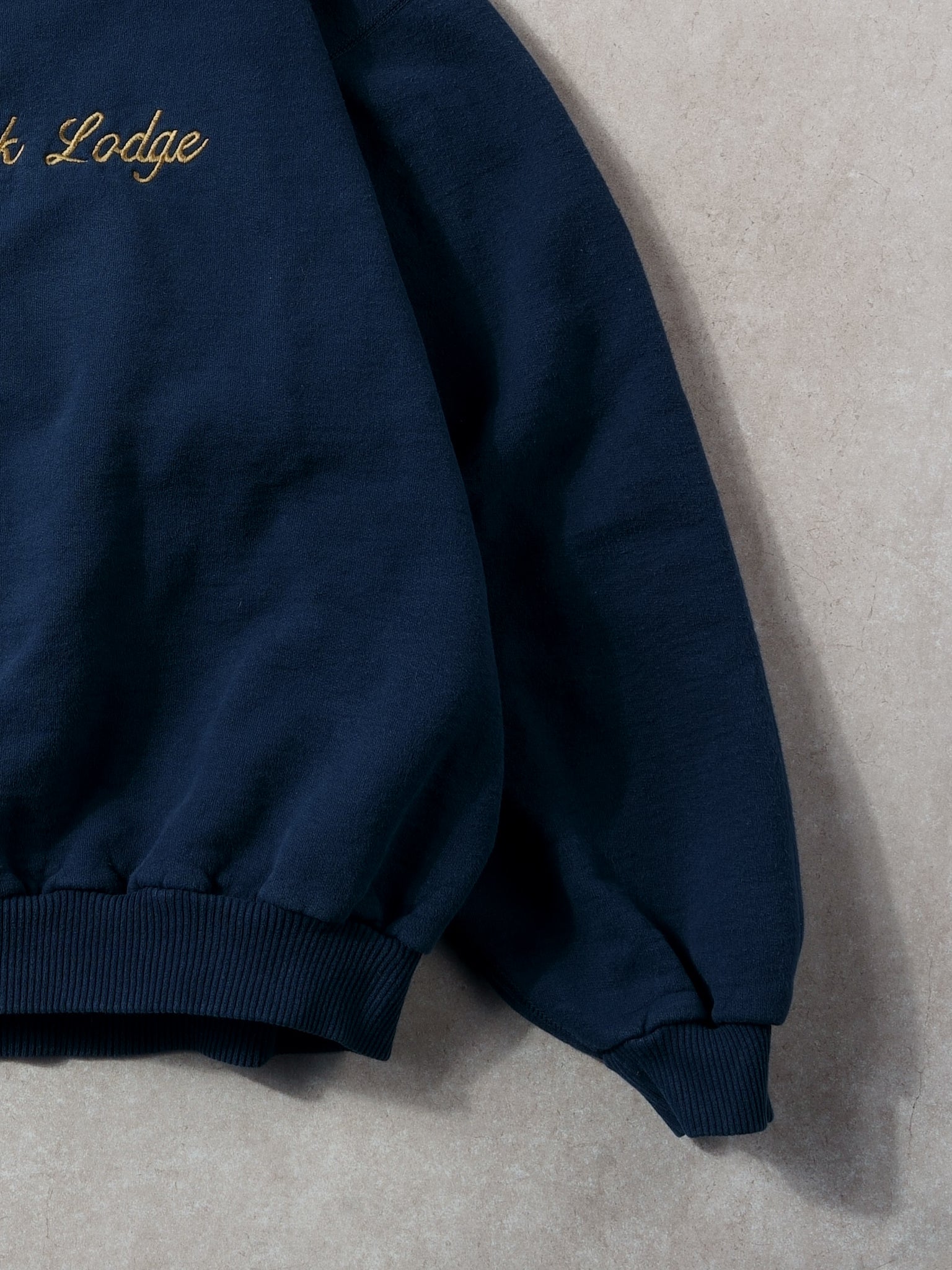 Vintage 90s Navy Blue Jasper Park Lodge Crewneck (L/XL)