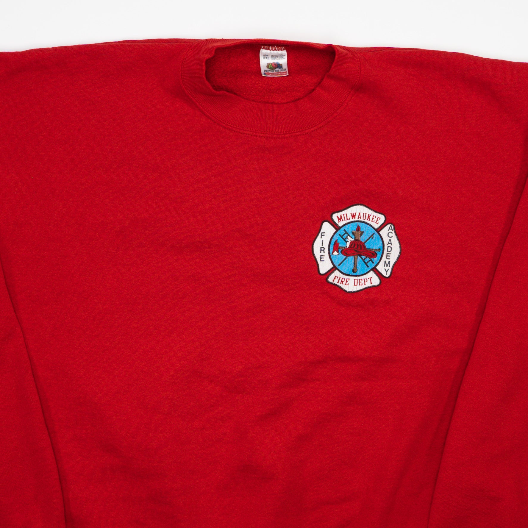 Vintage 90s Milwaukee Fire Academy Crewneck (XL)