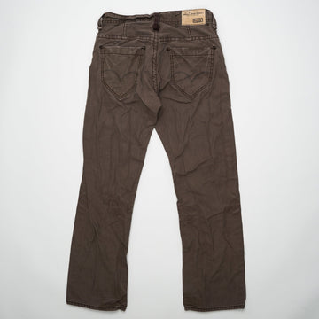 Vintage Brown Levi Straight Fit Original Jeans (30 x 32) | Rebalance Vintage.