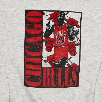 Vintage Grey Chicago Bulls Jordan Crewneck (M) | Rebalance Vintage.