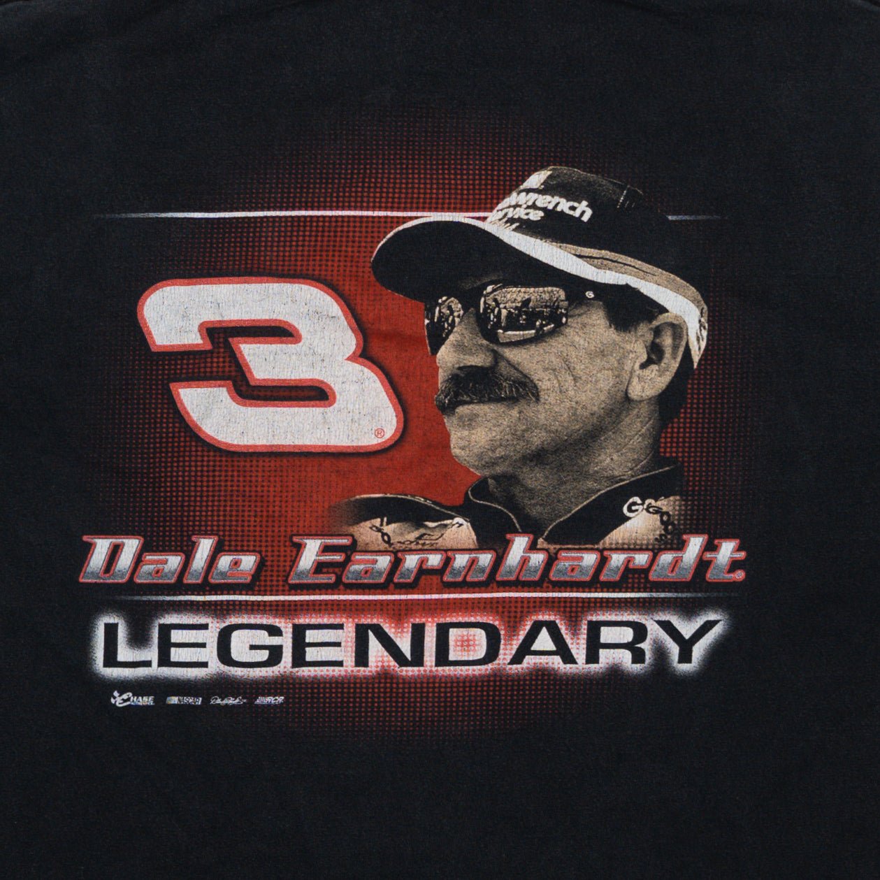 Vintage 90s Black Dale Earnhardt 7 x Champion Tee (S)