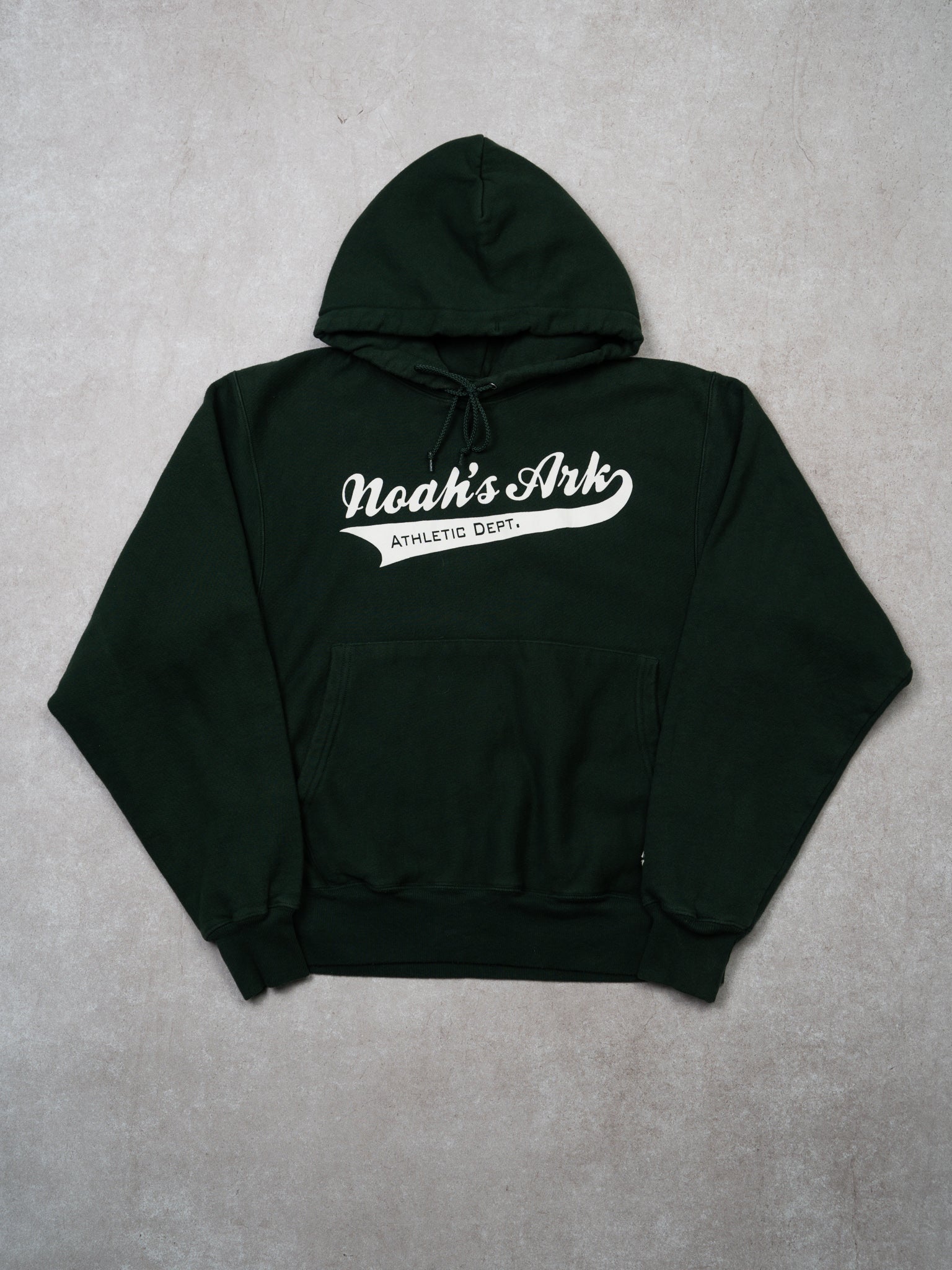 Vintage Green Noah's Ark Athletic Dept x Champion Hoodie (S/M)