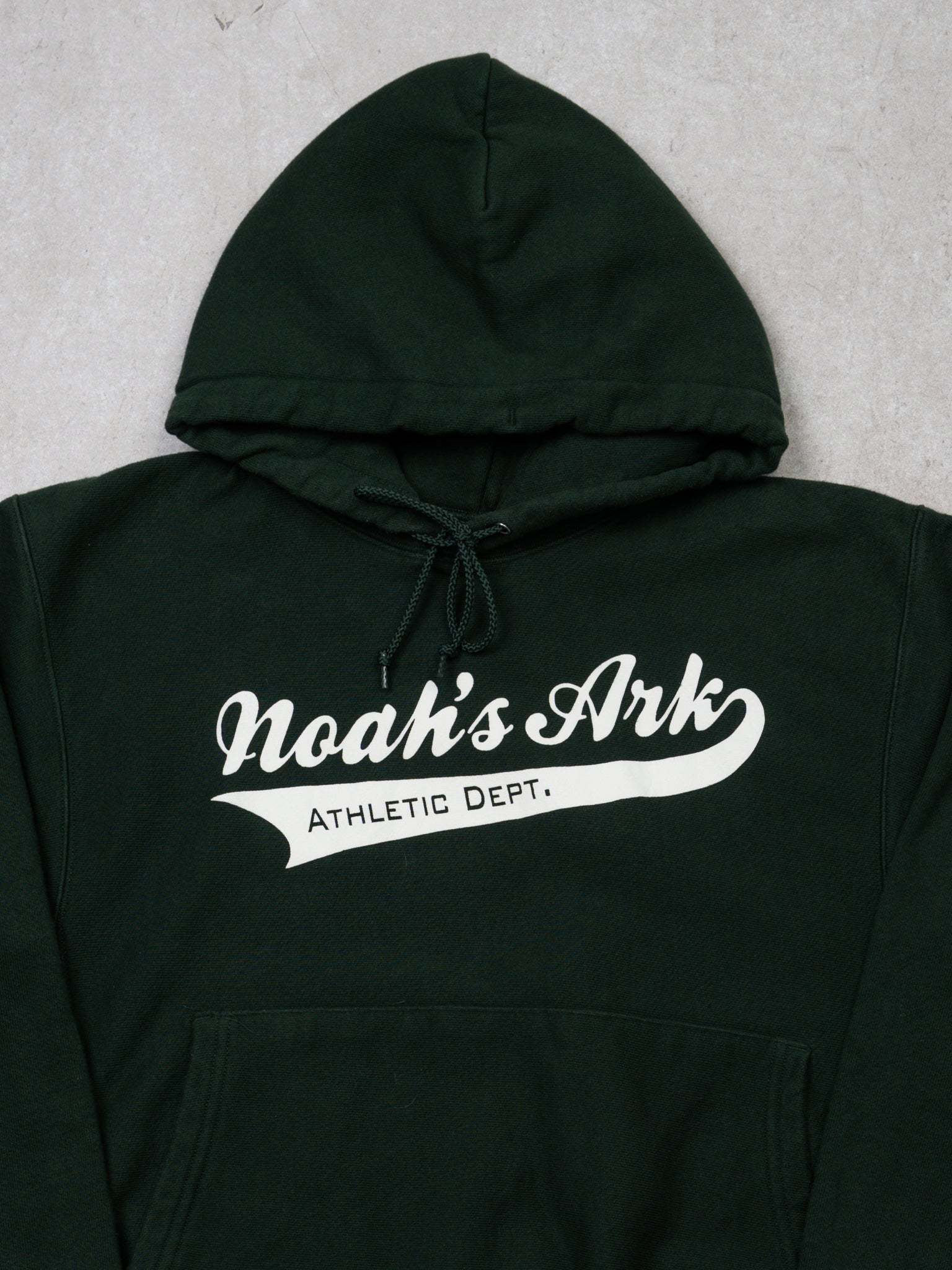 Vintage Green Noah's Ark Athletic Dept x Champion Hoodie (S/M)