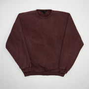 Vintage 90s Washed Red Wind River Blank Crewneck (L)