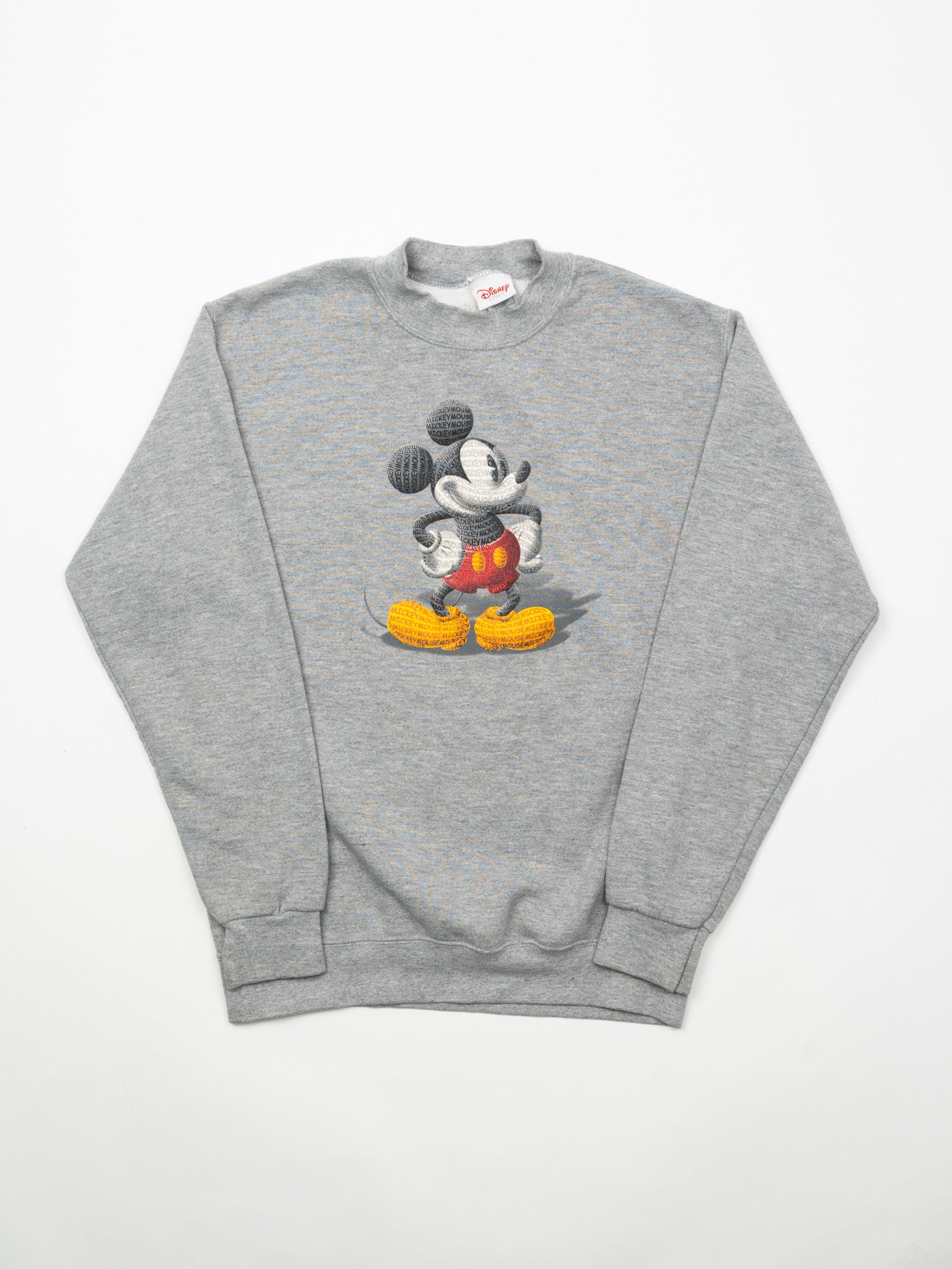 Vintage Grey Mickey Mouse Disney Crewneck (S)