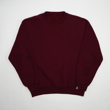 Vintage Maroon Russell Athletics Crewneck 2.0 (L) | Rebalance Vintage.