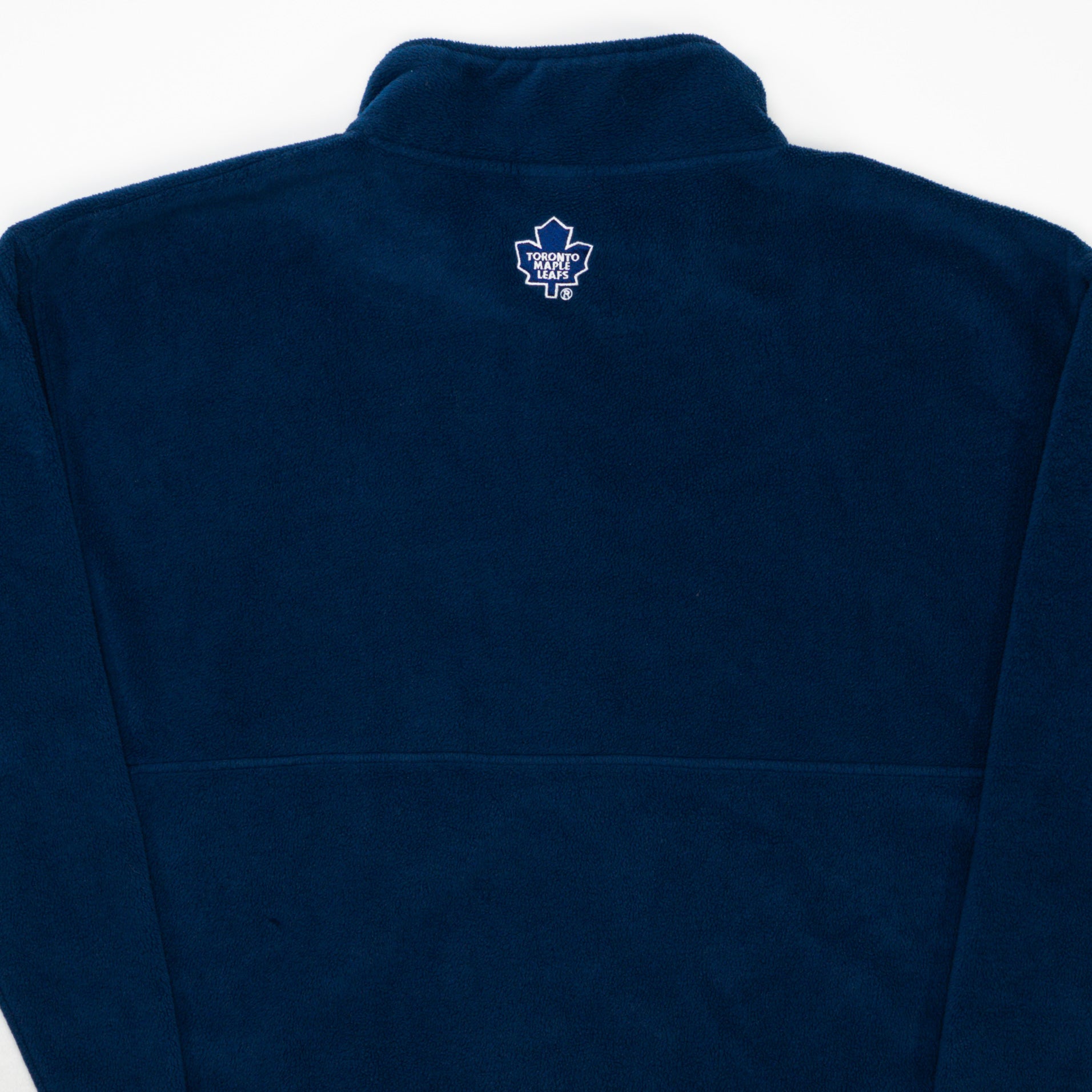 Vintage Blue Toronto Maple Leafs Fleece 1/4 Zip Sweater (XL/XXL)