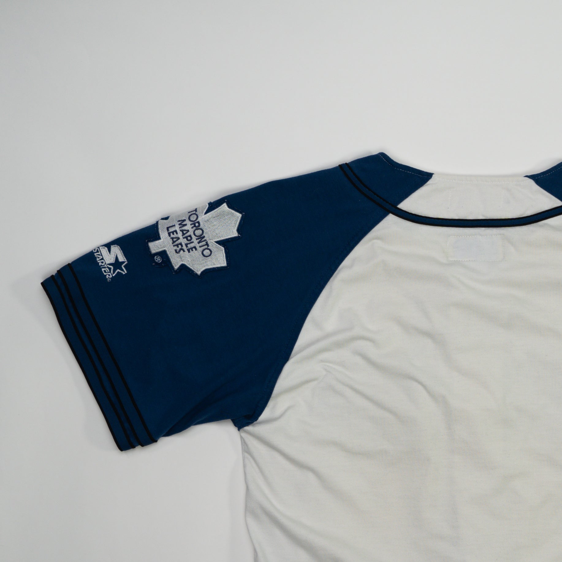 Vintage Toronto Maple Leafs x Starter Baseball Jersey (M) | Rebalance Vintage.