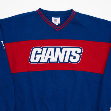 Vintage Blue + Red NY Giants NFL Crewneck (XXL) | Rebalance Vintage.