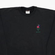 Vintage Washed Black '96 Atlanta Olympics 100 Crewneck (L)