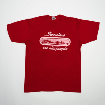 Vintage '79 Slovenians Are Nice People Tee (S) | Rebalance Vintage.