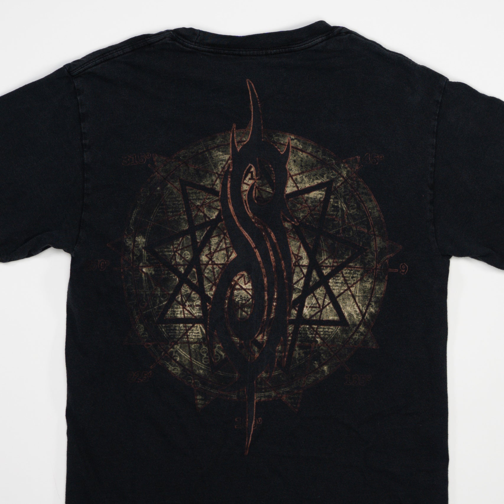 Vintage Black Slipknot Mask Performance Graphic Tee (S)