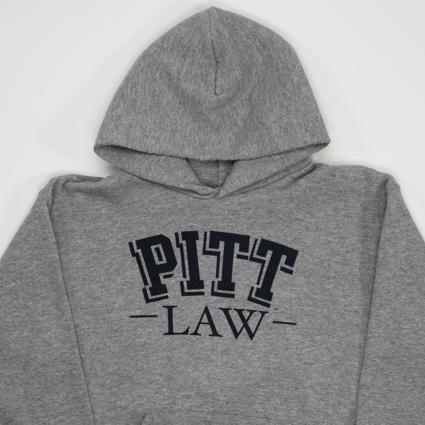 Vintage Grey Pitt Law x Lee Hoodie (S) | Rebalance Vintage.