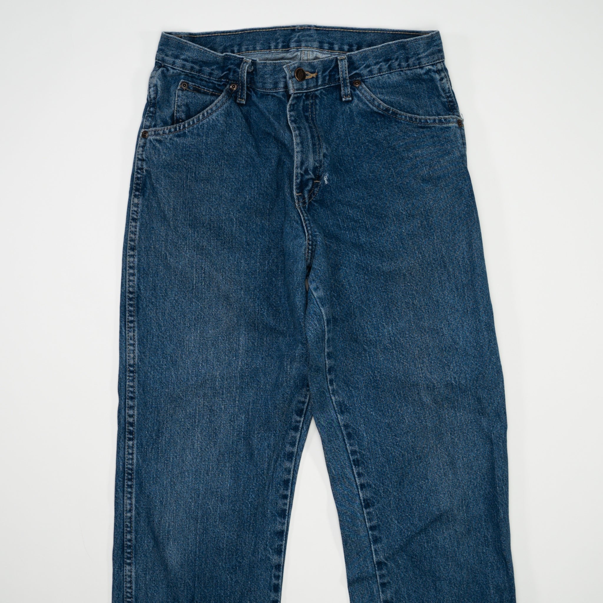 Vintage Dark Blue Distressed Dickies Jeans (30 x 28)