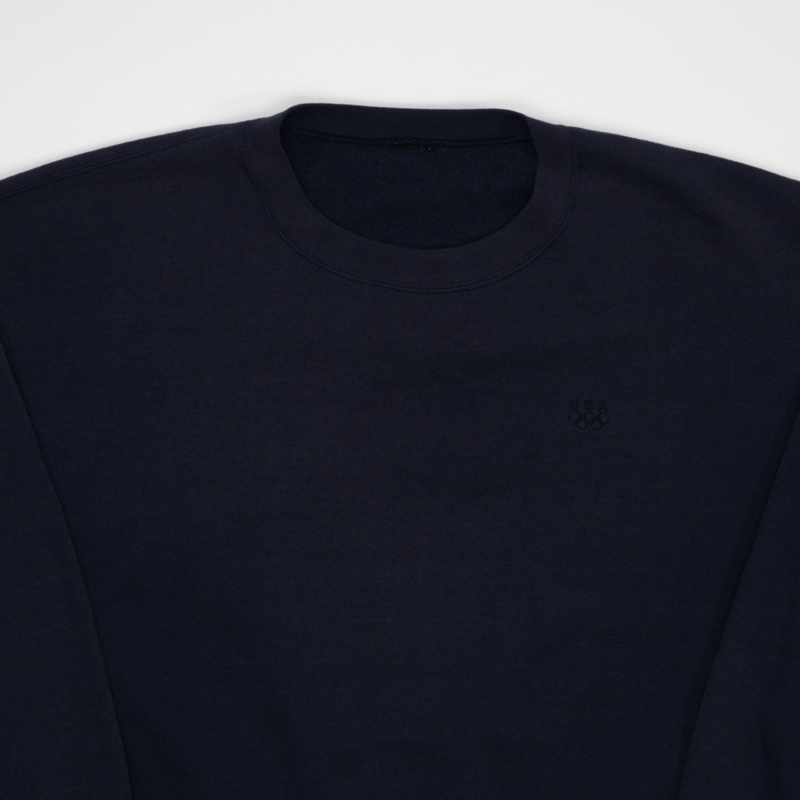 Vintage Navy USA Olympics Crewneck (L/XL) | Rebalance Vintage.