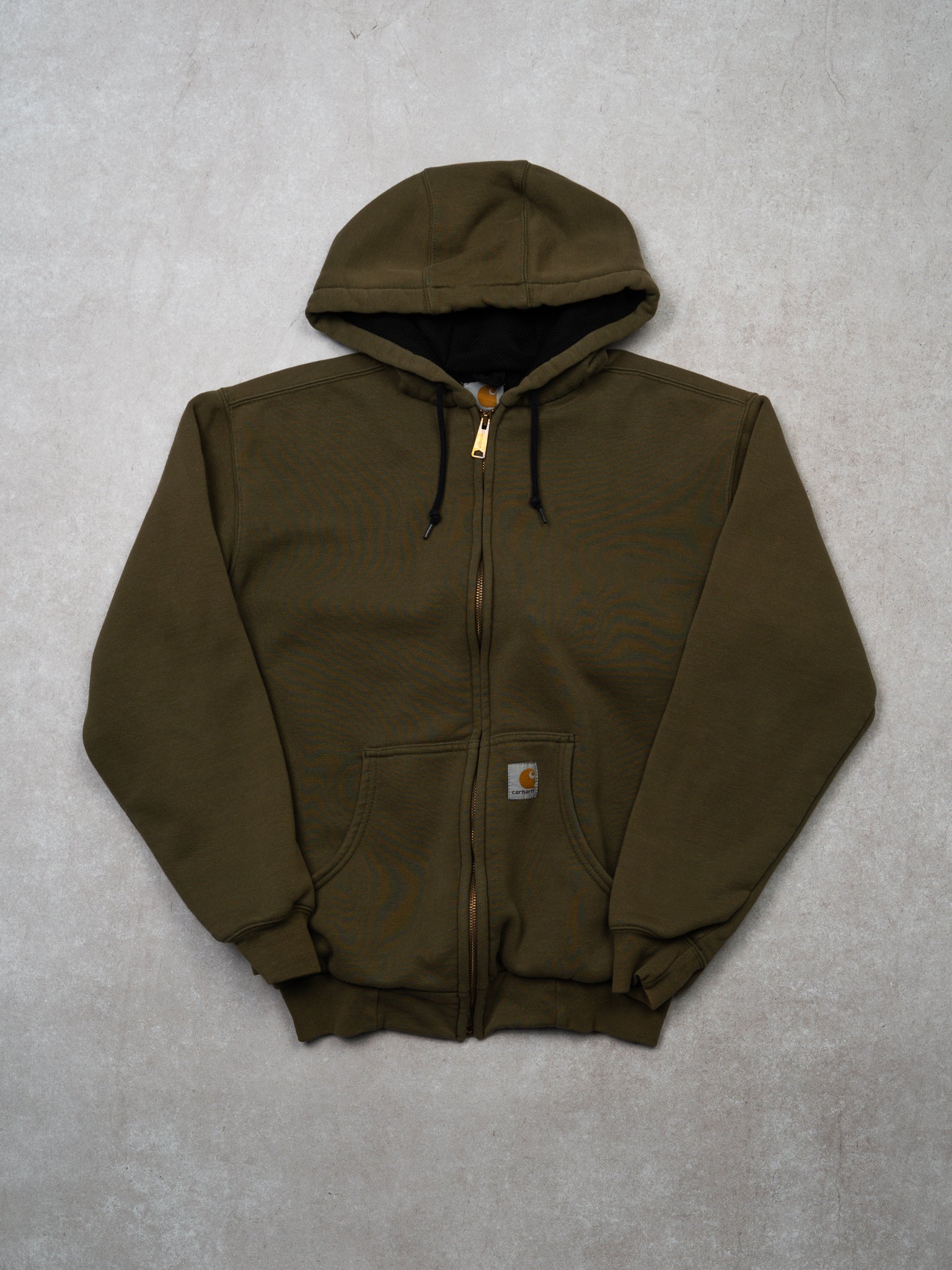 Vintage 90s Army Green Carhartt Hoodie (M/L)