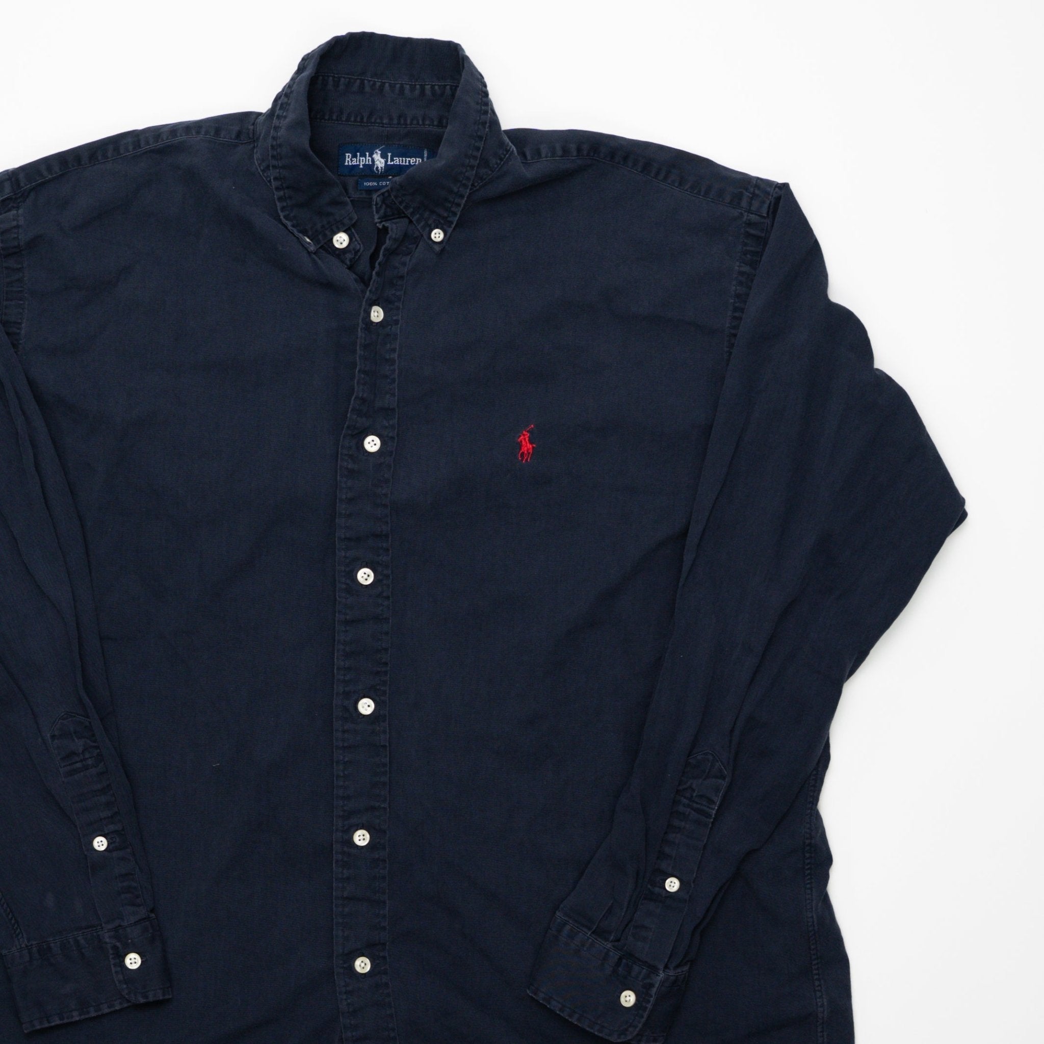 Vintage 90s Polo RL Button Up (L) | Rebalance Vintage.