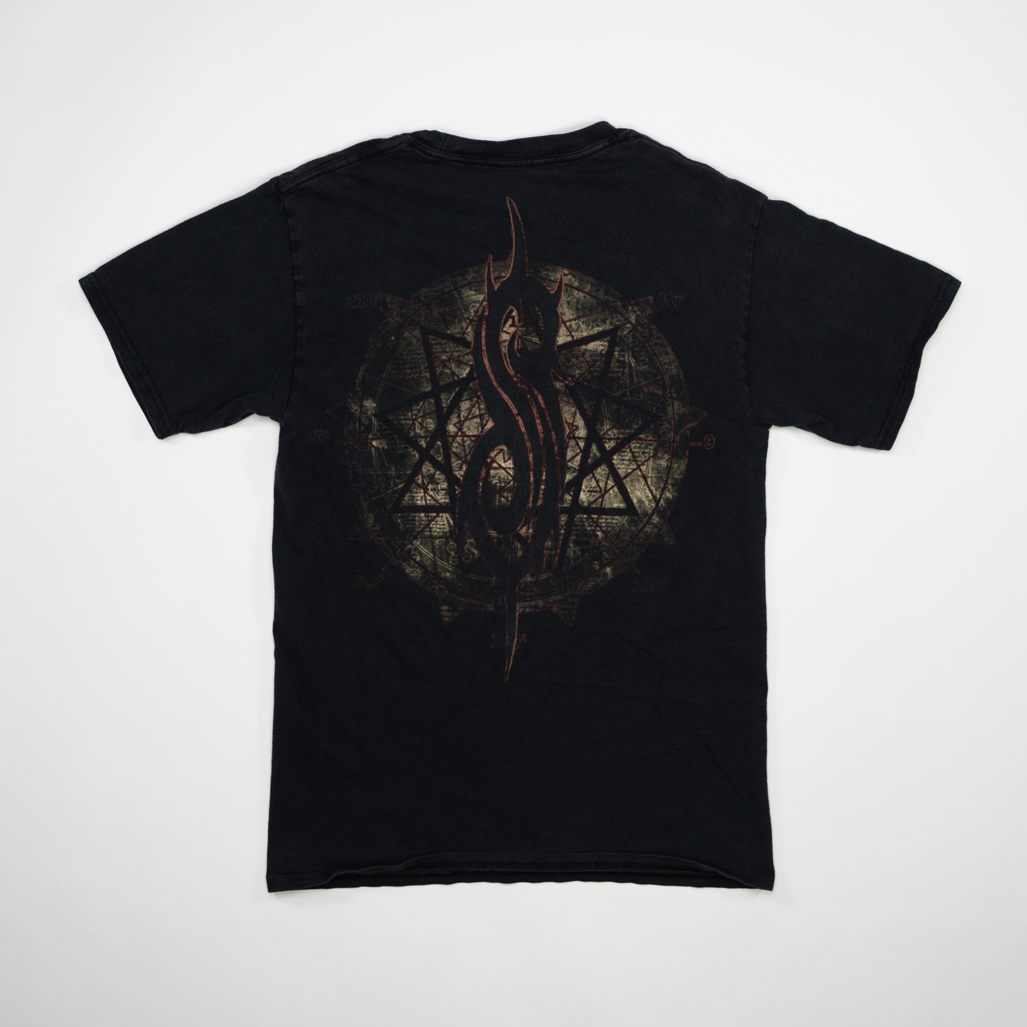 Vintage Black Slipknot Mask Performance Graphic Tee (S)