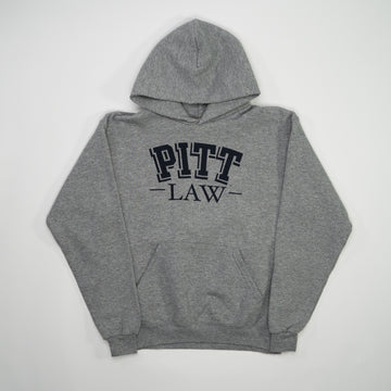 Vintage Grey Pitt Law x Lee Hoodie (S) | Rebalance Vintage.