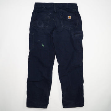 Vintage Blue Cahartt Cargo Pants (34 x 32) | Rebalance Vintage.