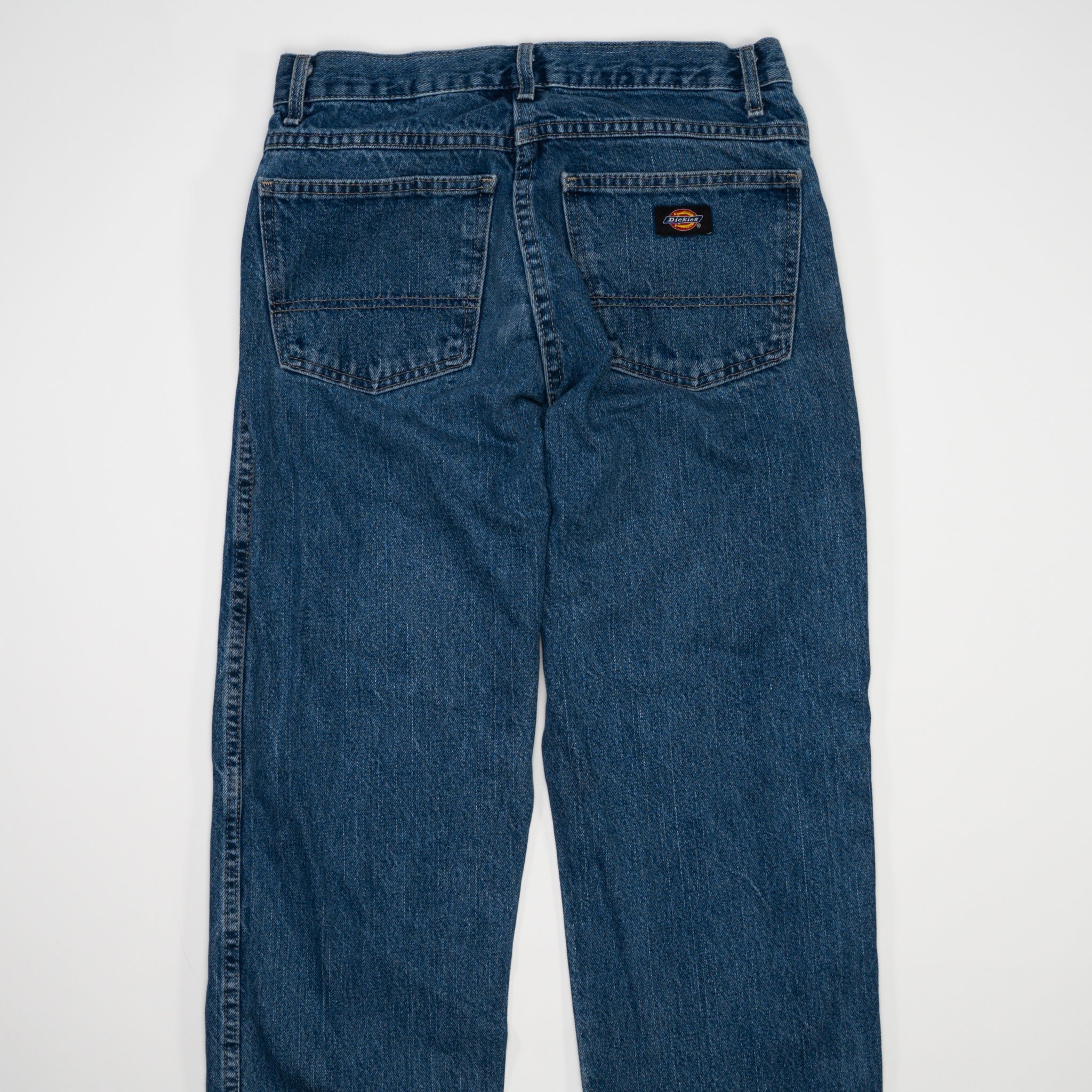 Vintage Dark Blue Distressed Dickies Jeans (30 x 28)