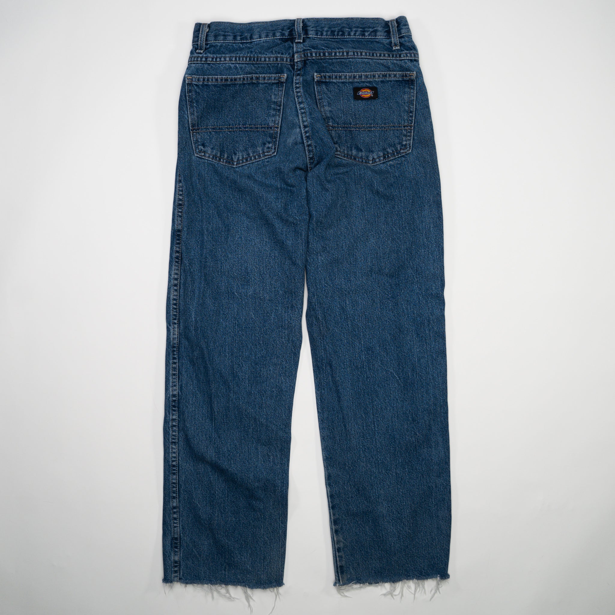 Vintage Dark Blue Distressed Dickies Jeans (30 x 28)