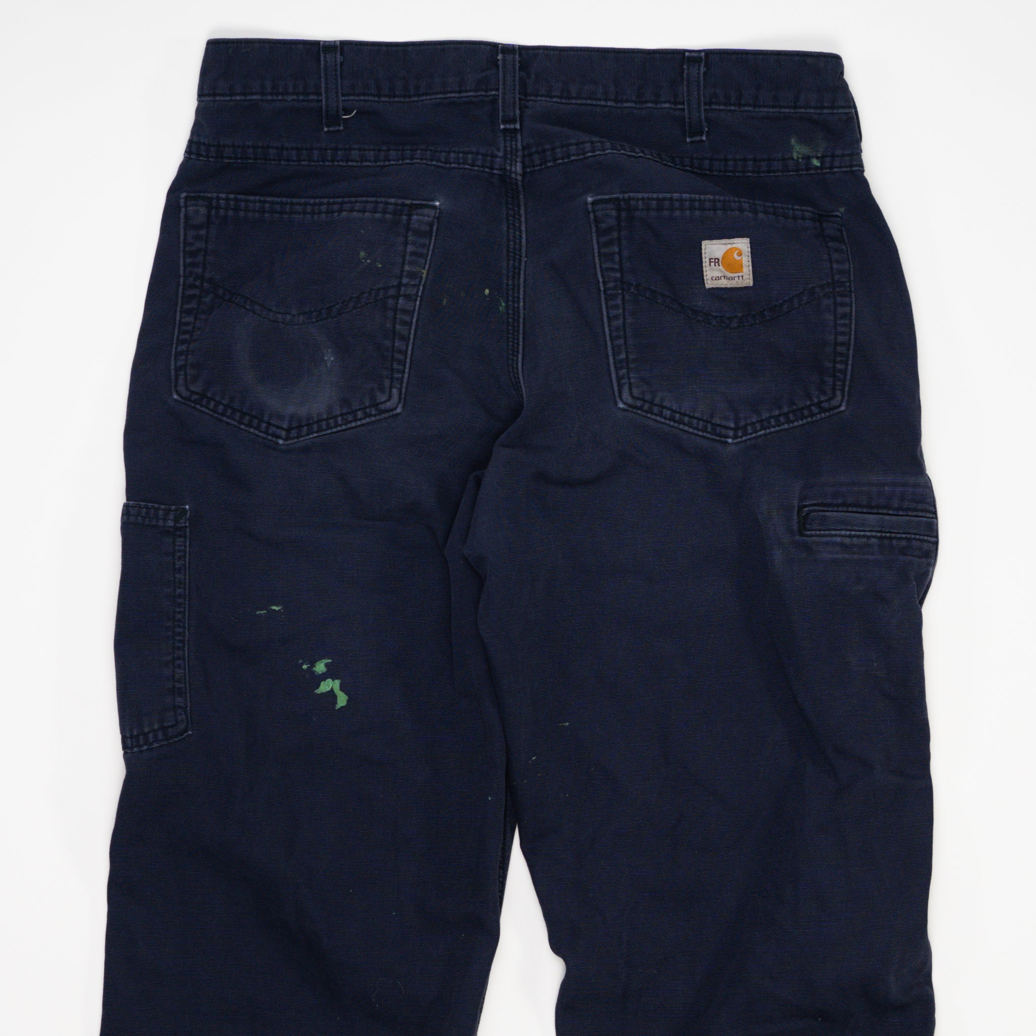 Vintage Blue Cahartt Cargo Pants (34 x 32) | Rebalance Vintage.