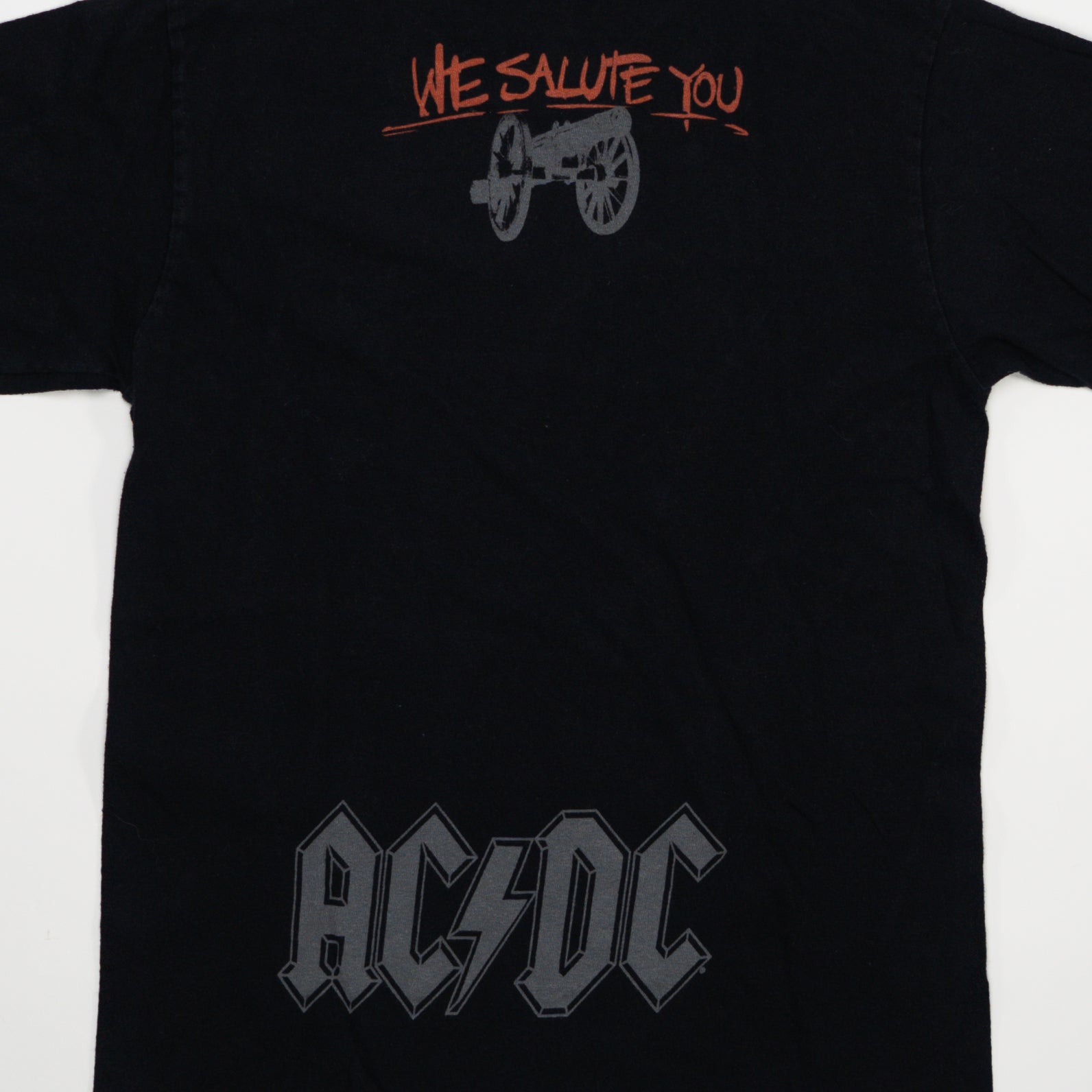 Vintage '04 ACDC For Those About To Rock Liquid Blue Tee (S) | Rebalance Vintage.