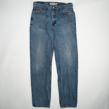 Vintage Blue Levi Relax Fit 550 Jean (34 x 36) | Rebalance Vintage.